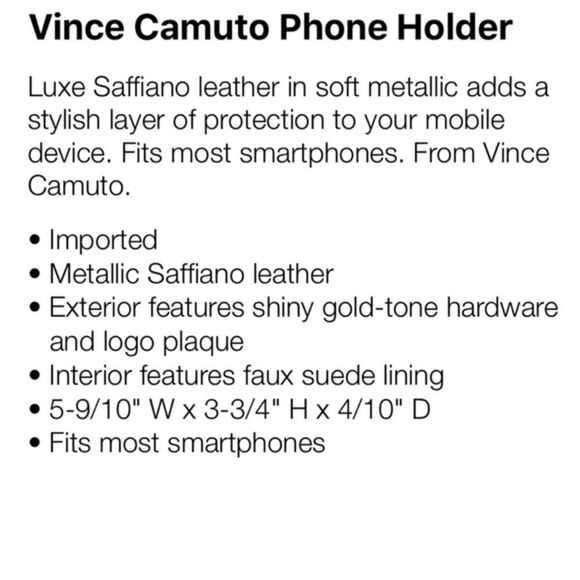 Vince Camuto Phone Holder / Case - Picture 4 of 4